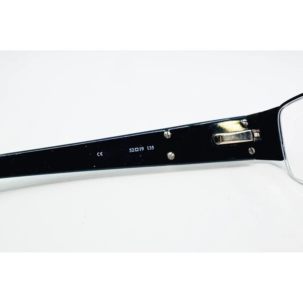 Oleg Cassini Eyeglasses Womens Black OC0345 001 HM 52-19-135